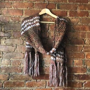 Anthropologie Knitted Scarf